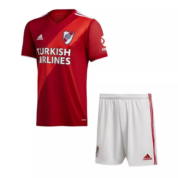 Camiseta River Plate Replica Segunda Ropa Niños 2020/21 Rojo